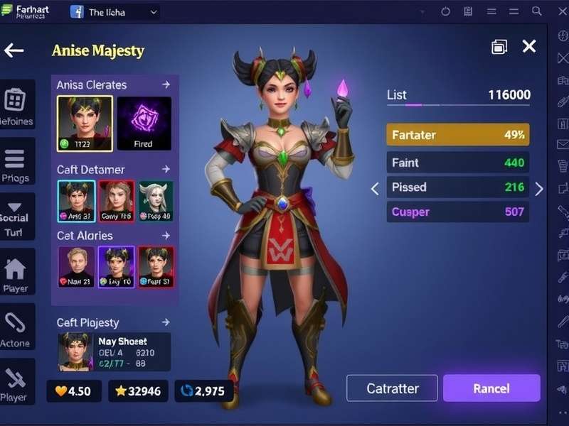 Anise Majesty Gameplay Screenshot